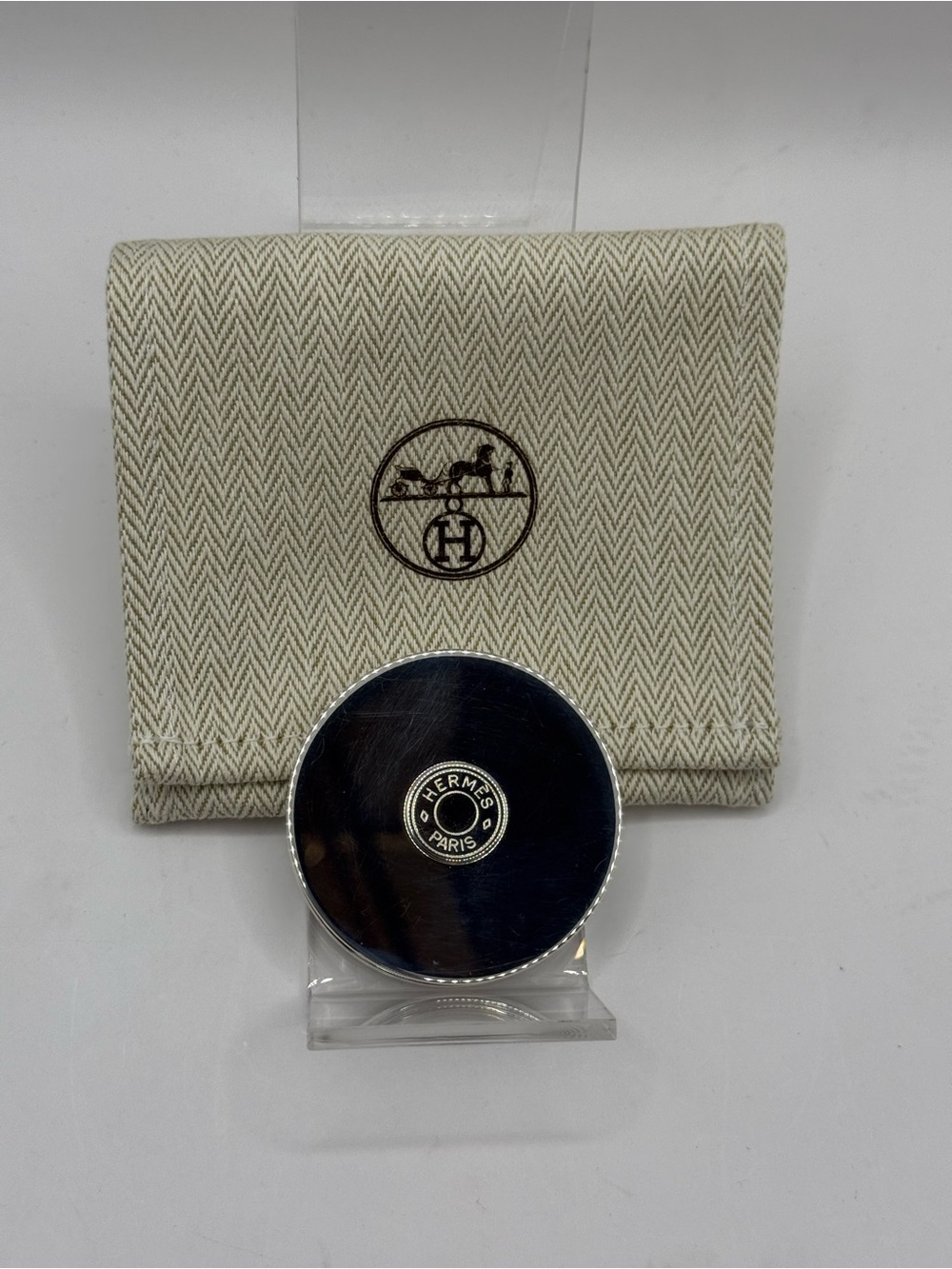 RARE VINTAGE HERMÈS MATIN MIDI SOIR PILL BOX